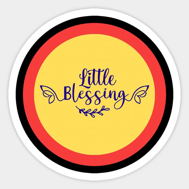 Little Blessing Sticker by KidsKingdom